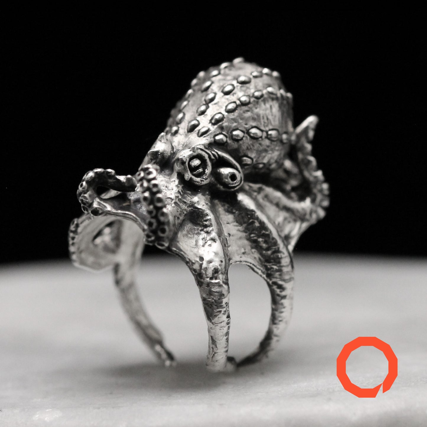 OCTOPUS Handmade Silver Ring