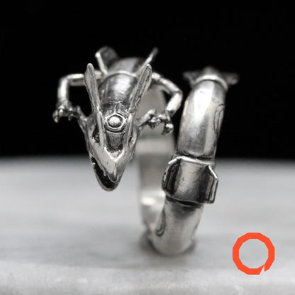 RAYQUAZA Handmade Silver Ring