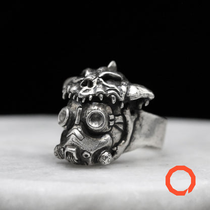 BLOODHOUND from APEX LEGENDS Handmade Silver Ring