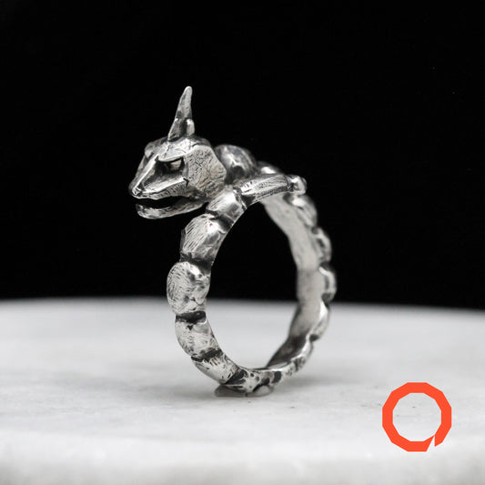 ONIX Anello in argento fatto a mano