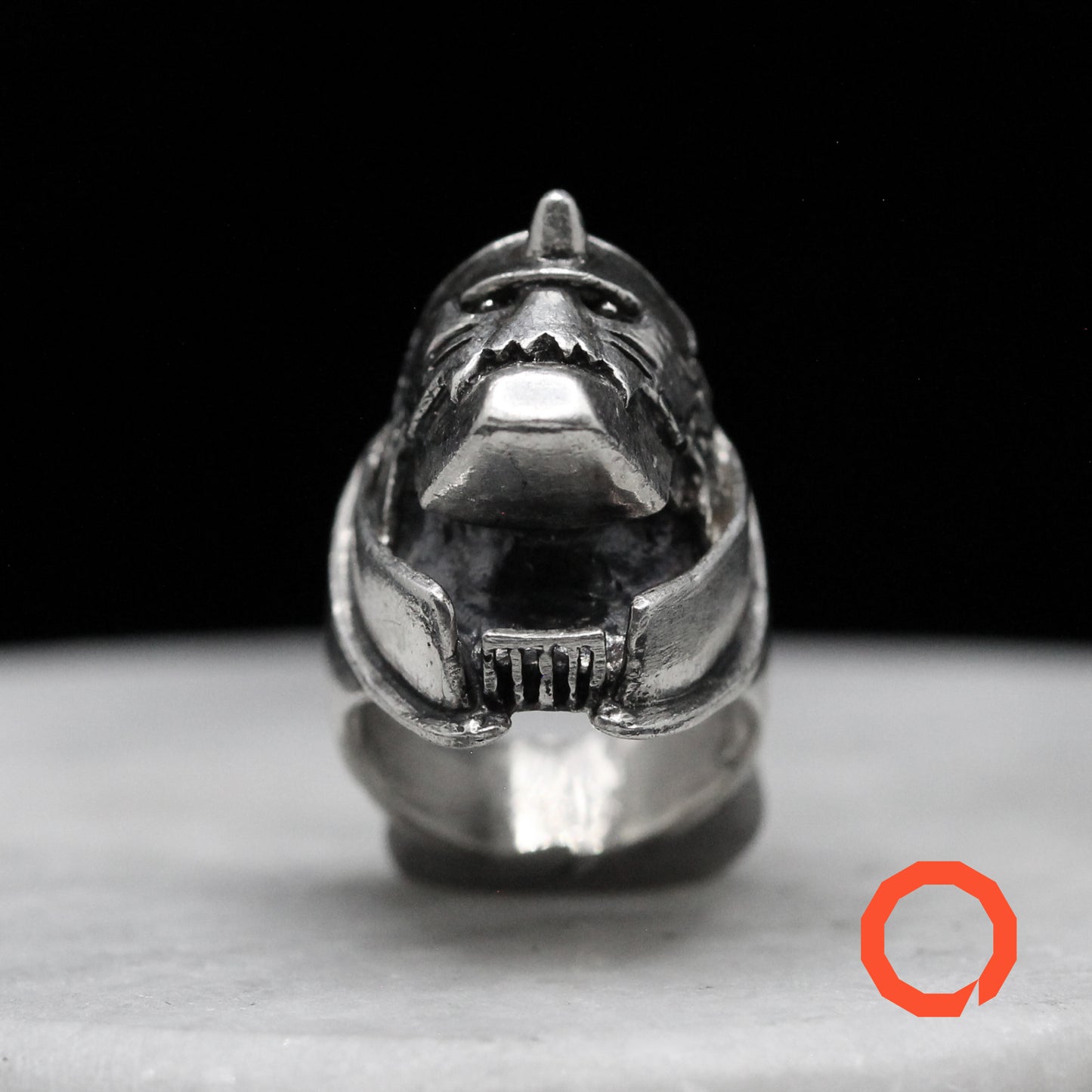 ALPHONSE ELRIC ARMOR Handmade Silver Ring