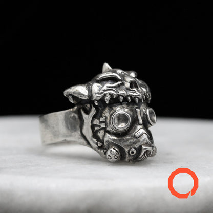 BLOODHOUND from APEX LEGENDS Handmade Silver Ring