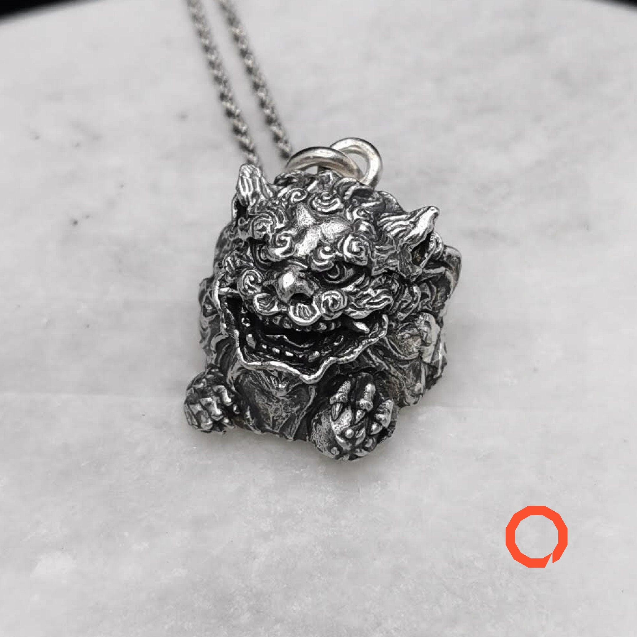 Foo dog hot sale necklace